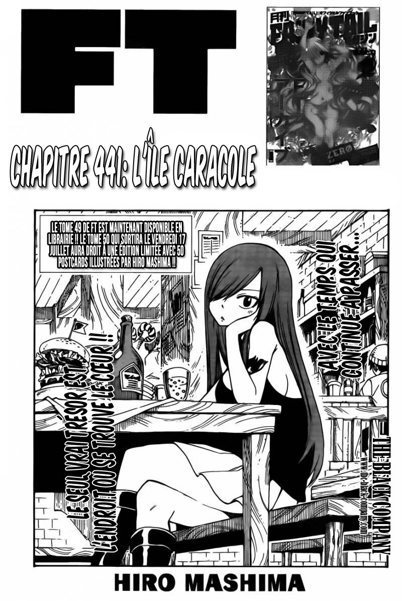  Fairy Tail Français - Fairy Tail 441 chapitre 441 - 1