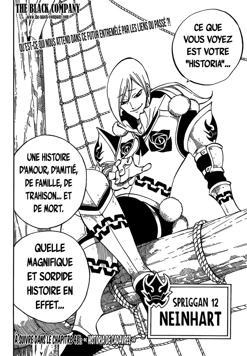  Fairy Tail Français - Fairy Tail 480 chapitre 480 - 19