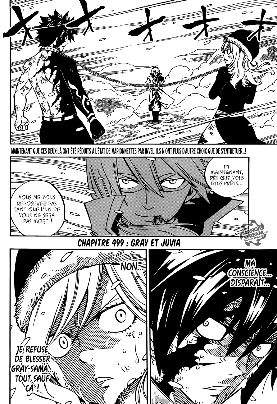  Fairy Tail Français - Fairy Tail 499 Gray et Juvia - 2