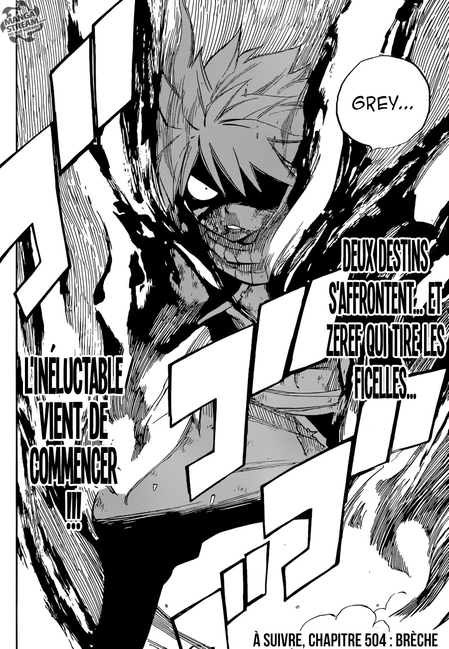  Fairy Tail Français - Fairy Tail 503 La dernière chose que je verrai - 19