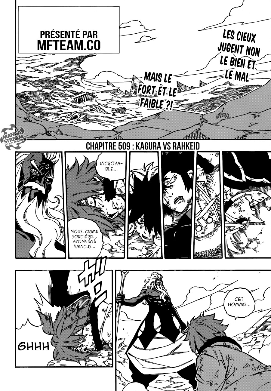  Fairy Tail Français - Fairy Tail 509 Kagura Vs. Rahkeid - 2