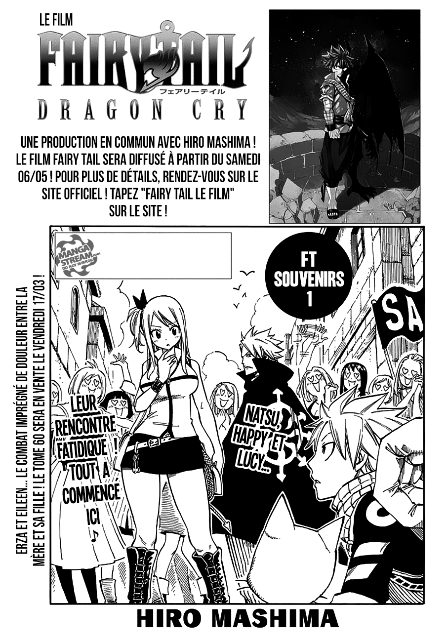  Fairy Tail Français - Fairy Tail 525 Pourquoi l'Enfant de Sa Majesté n'a jamais été aimé ? - 1