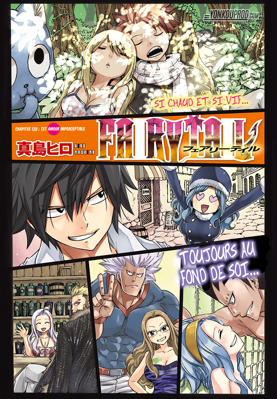  Fairy Tail Français - Fairy Tail 532 Cet amour imperceptible - 3