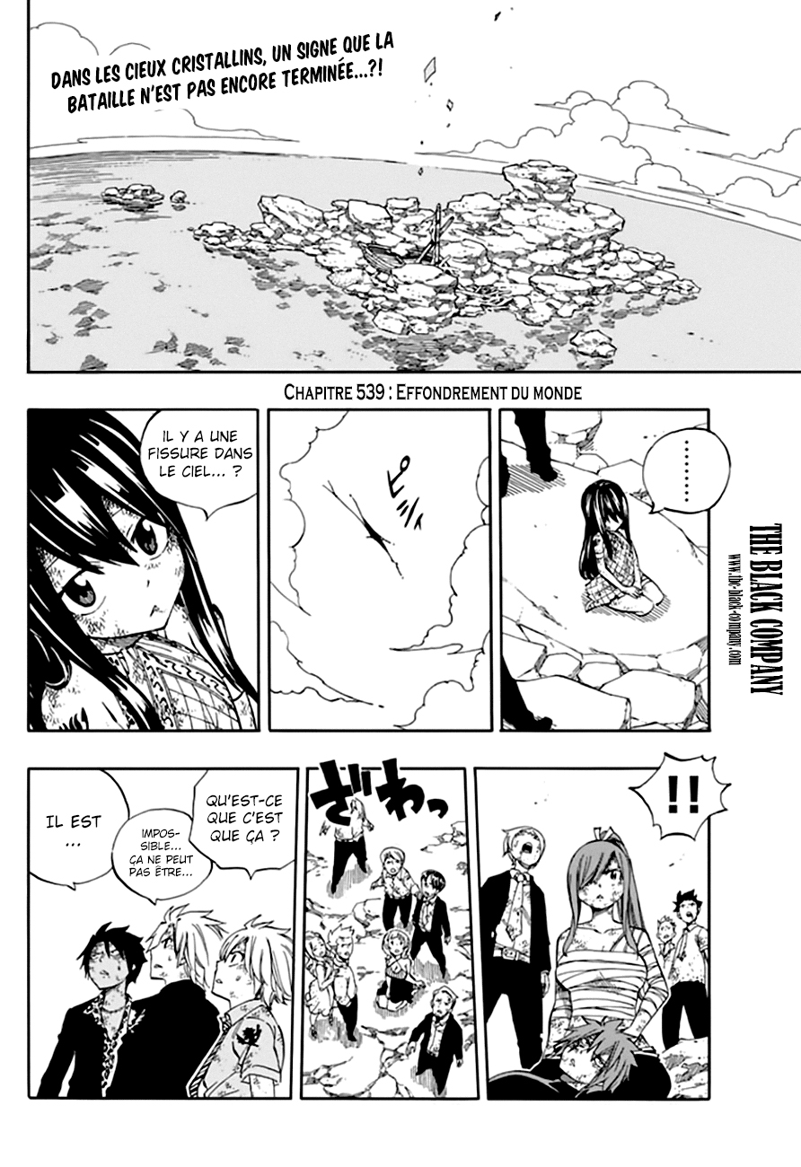  Fairy Tail Français - Fairy Tail 539 Le monde s'effondre - 2