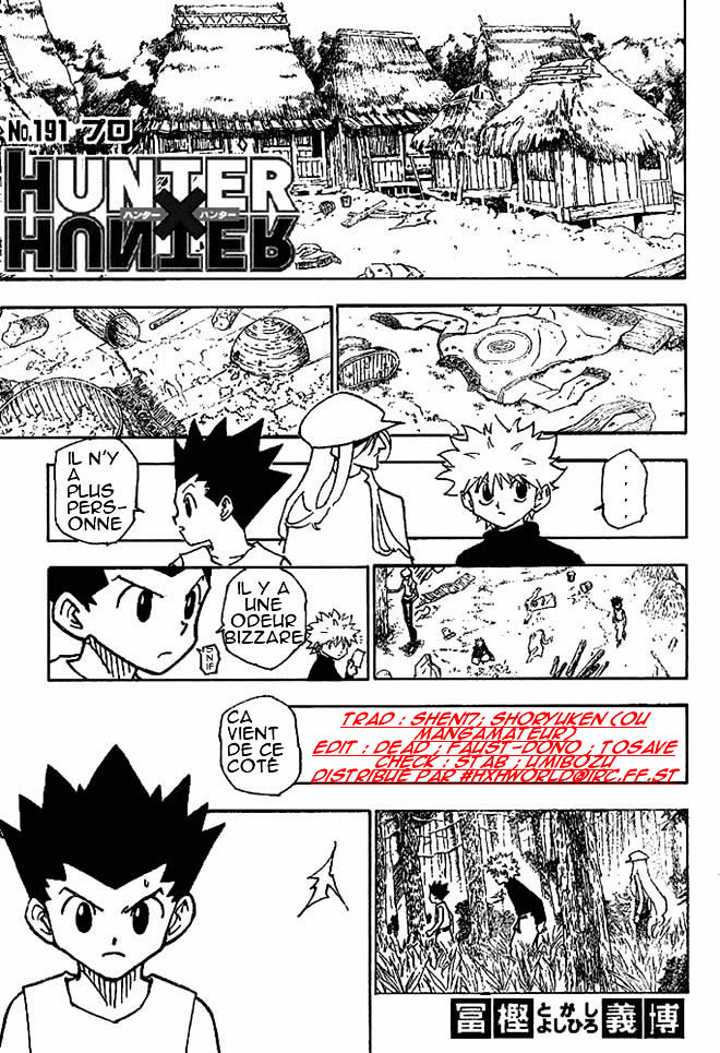  Hunter X Hunter Français - Hunter X Hunter 191 Professionnels - 1