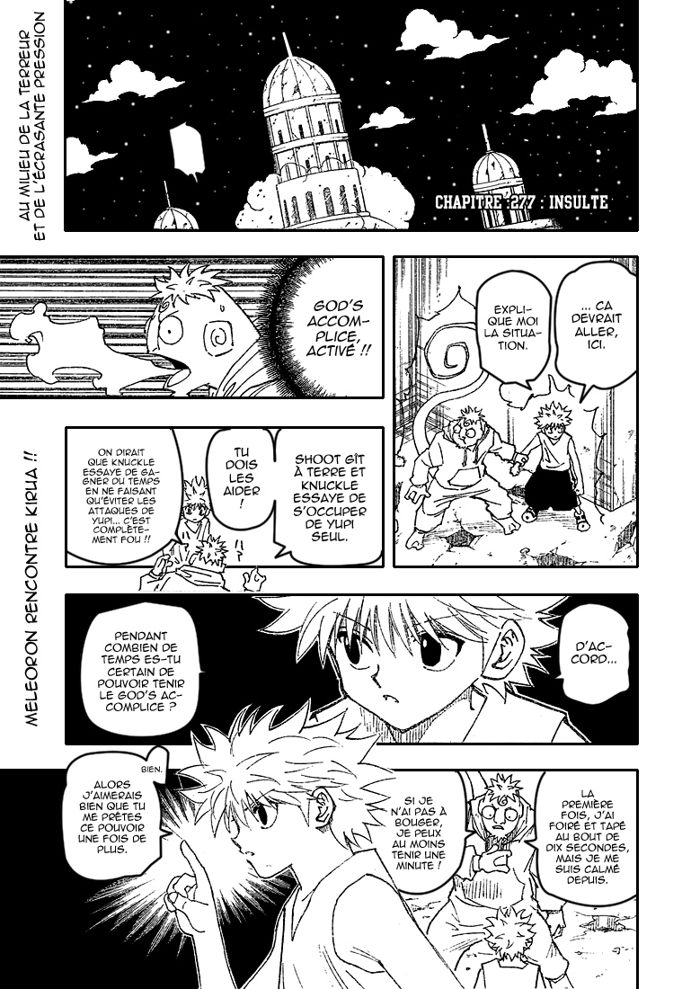  Hunter X Hunter Français - Hunter X Hunter 277 Humiliation - 1