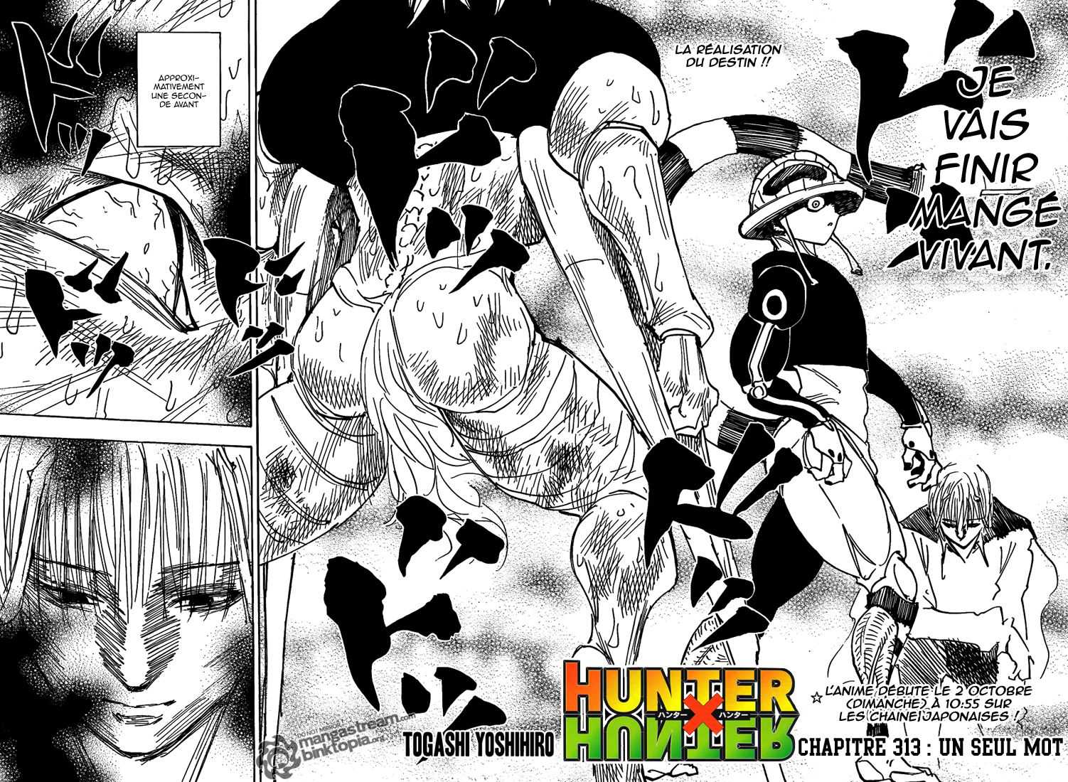  Hunter X Hunter Français - Hunter X Hunter 313 Un Seul Mot - 2