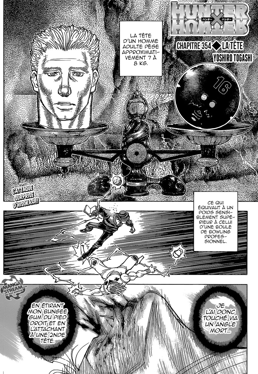  Hunter X Hunter Français - Hunter X Hunter 354 La Tête - 1