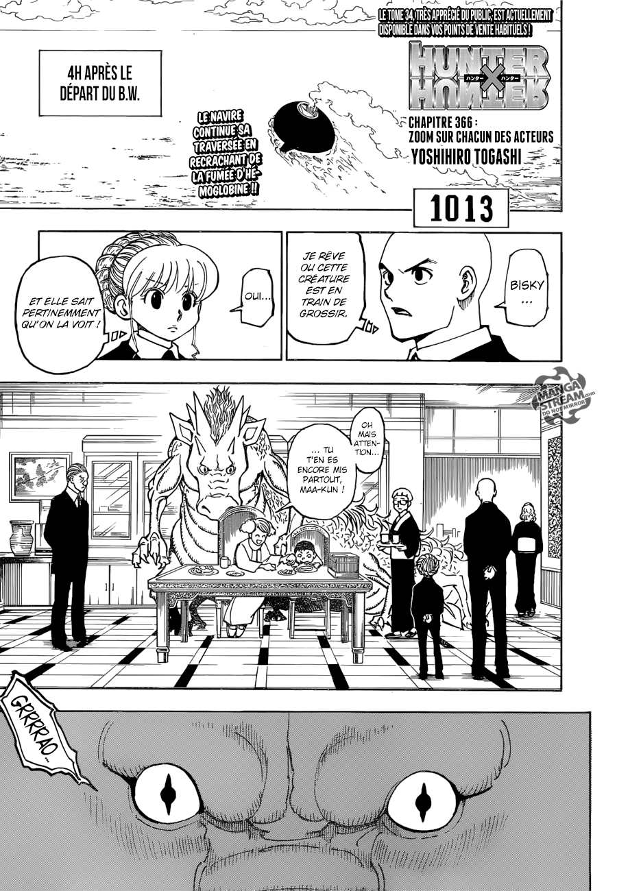  Hunter X Hunter Français - Hunter X Hunter 366 Zoom sur chacun des acteurs - 1