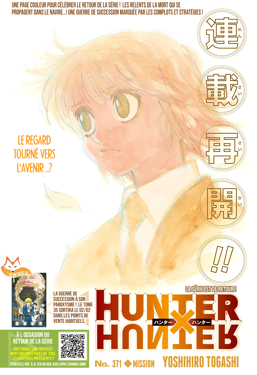  Hunter X Hunter Français - Hunter X Hunter 371 Mission - 1