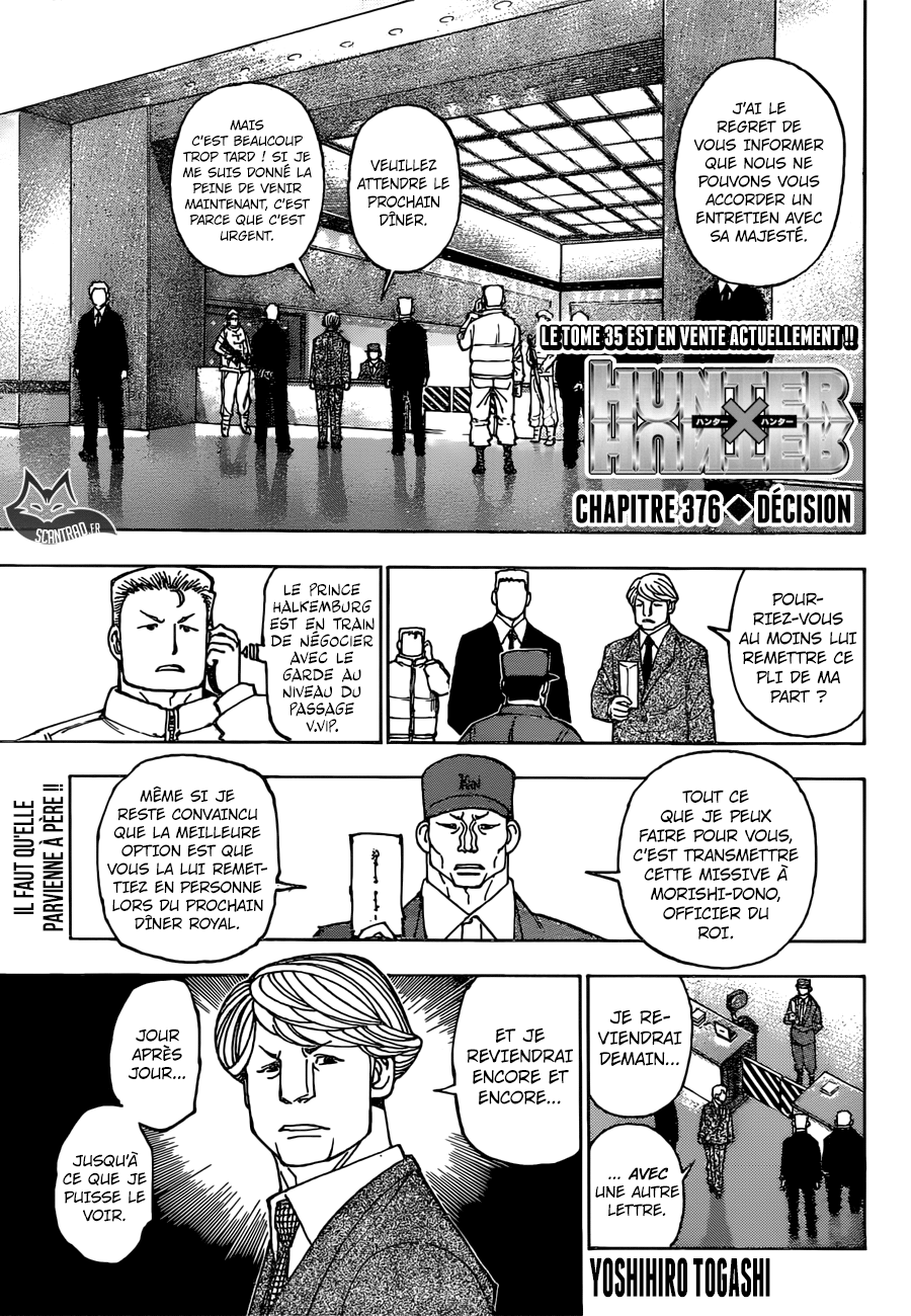  Hunter X Hunter Français - Hunter X Hunter 376 Décision - 1