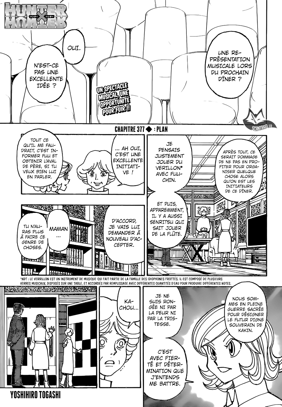  Hunter X Hunter Français - Hunter X Hunter 377 Plan - 1