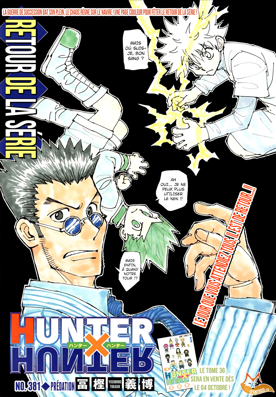  Hunter X Hunter Français - Hunter X Hunter 381 Prédation - 1