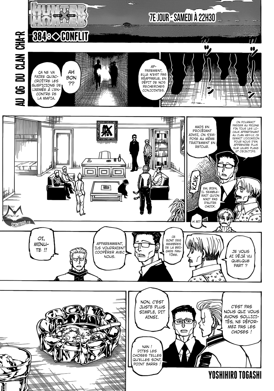  Hunter X Hunter Français - Hunter X Hunter 384 Conflit - 1