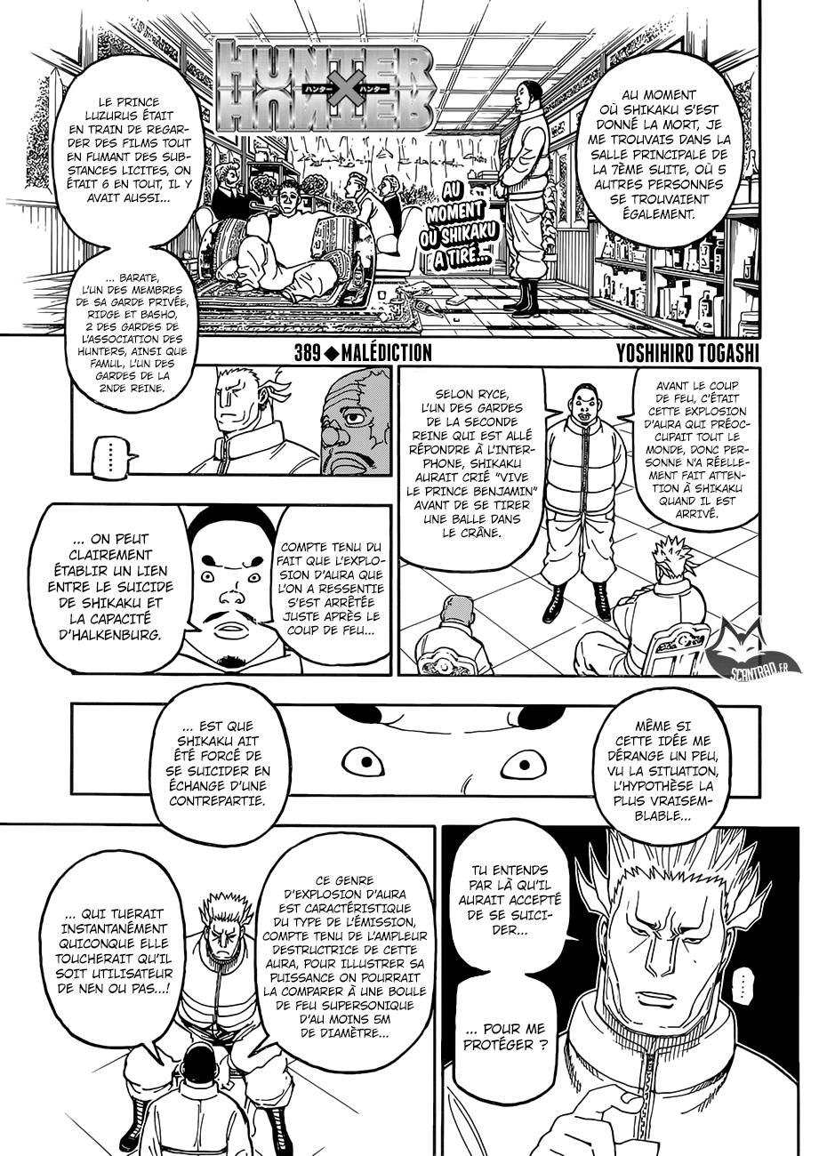  Hunter X Hunter Français - Hunter X Hunter 389 Malédiction - 1