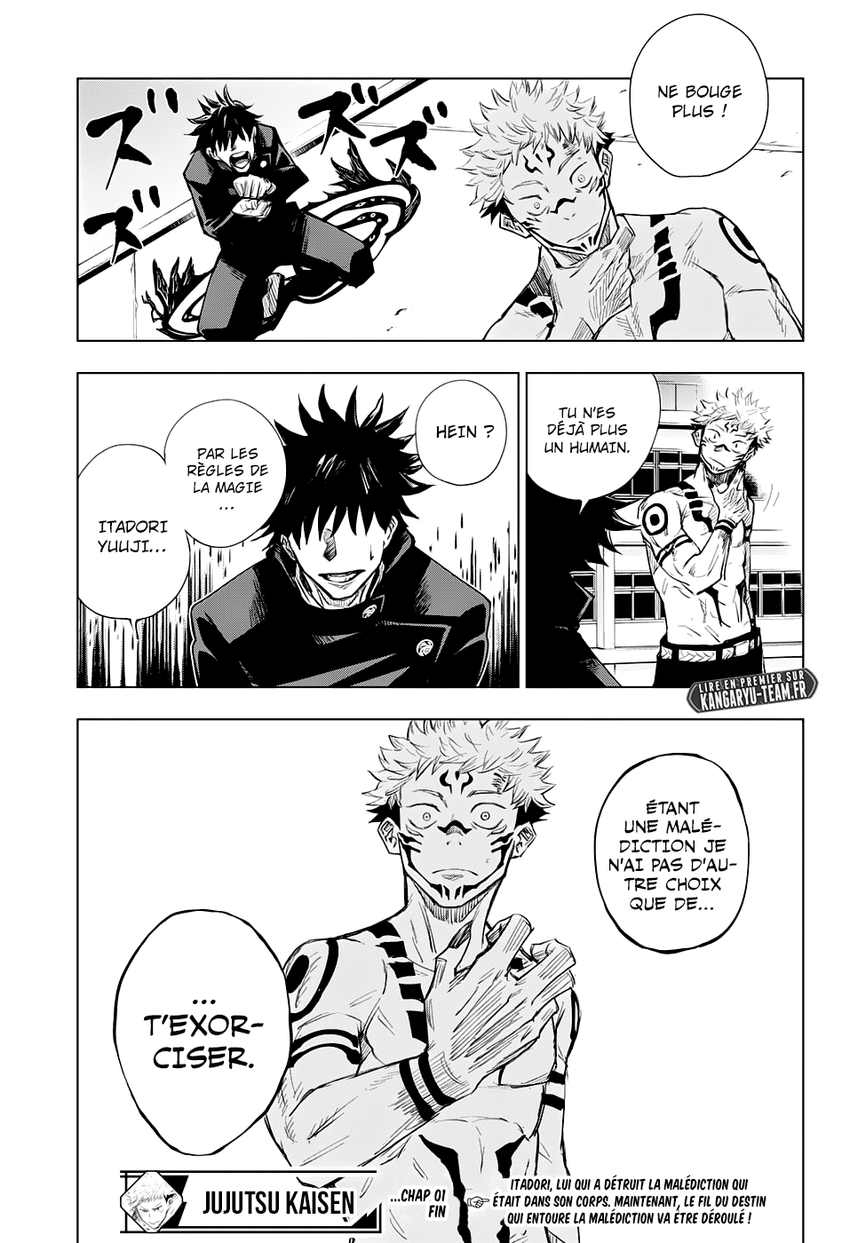  Jujutsu Kaisen Français - Jujutsu Kaisen 1 Esprit à double-face - 51