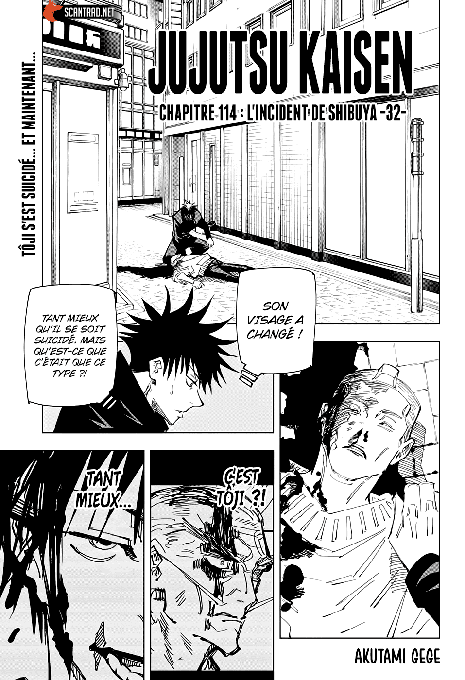  Jujutsu Kaisen Français - Jujutsu Kaisen 114 L'incident de Shibuya (32) - 1