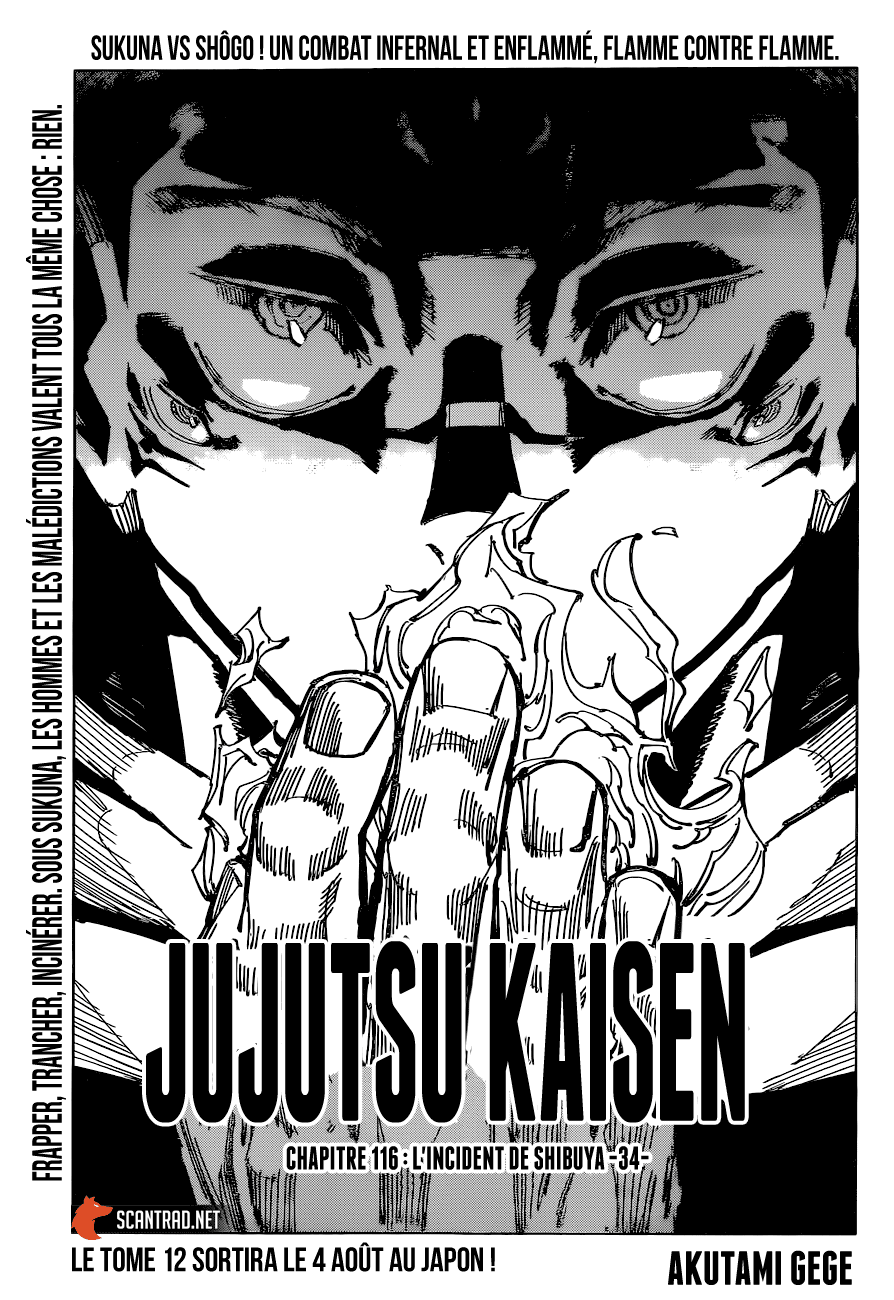  Jujutsu Kaisen Français - Jujutsu Kaisen 116 L'incident de Shibuya (34) - 1