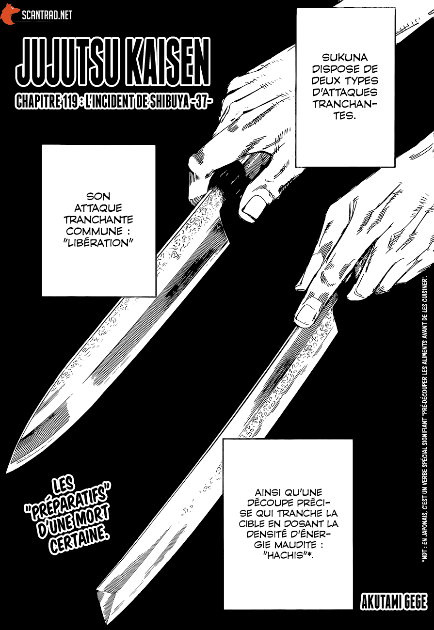  Jujutsu Kaisen Français - Jujutsu Kaisen 119 L'incident de Shibuya (37) - 1