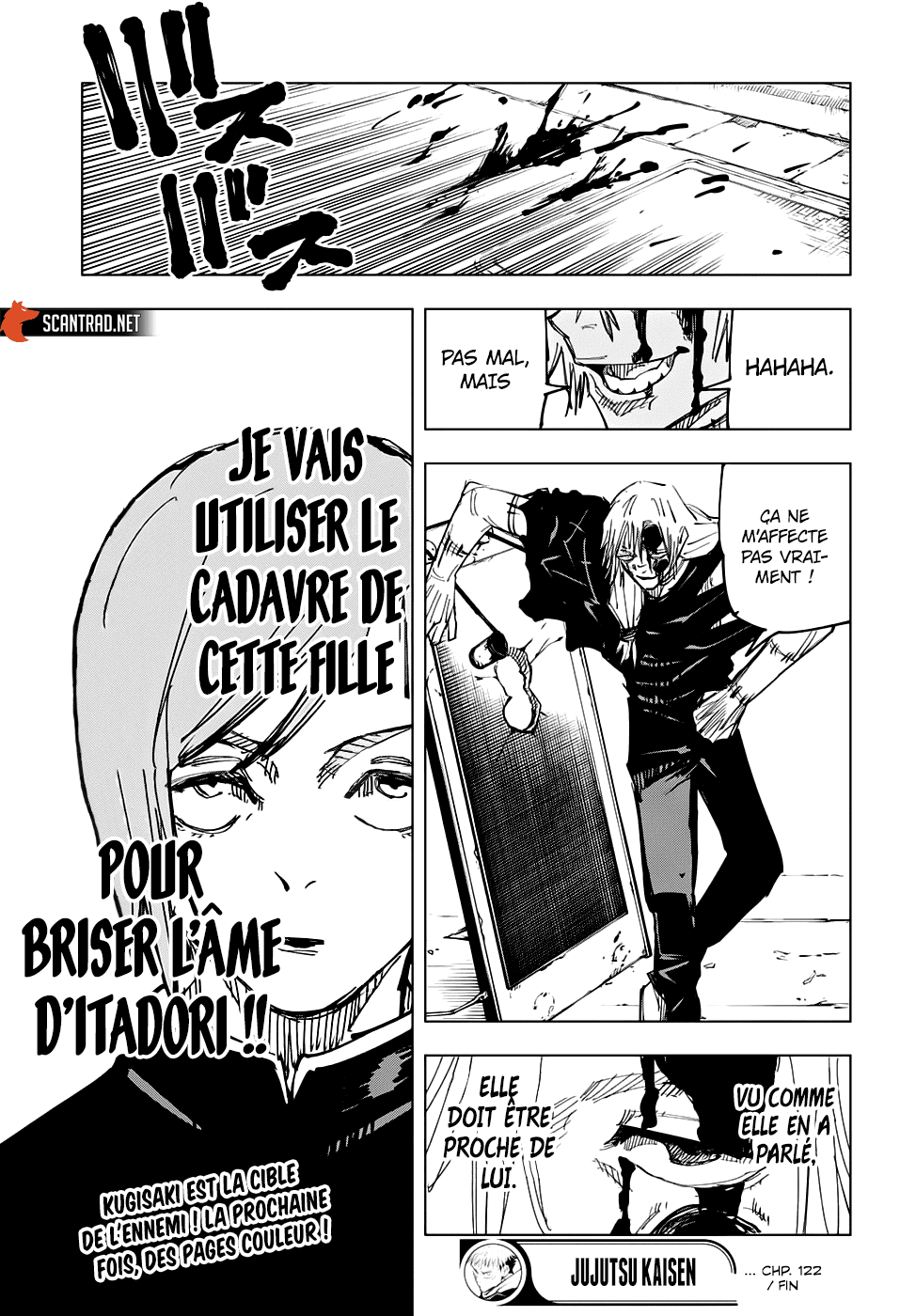  Jujutsu Kaisen Français - Jujutsu Kaisen 122 L'incident de Shibuya (40) - 19