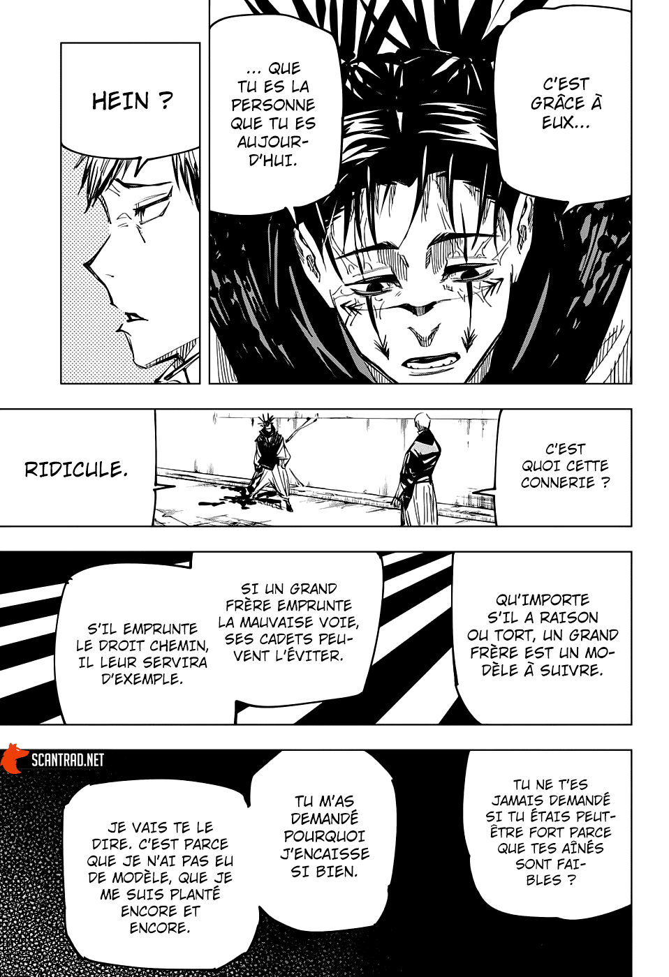  Jujutsu Kaisen Français - Jujutsu Kaisen 142 Les arrières de l'aîné - 7