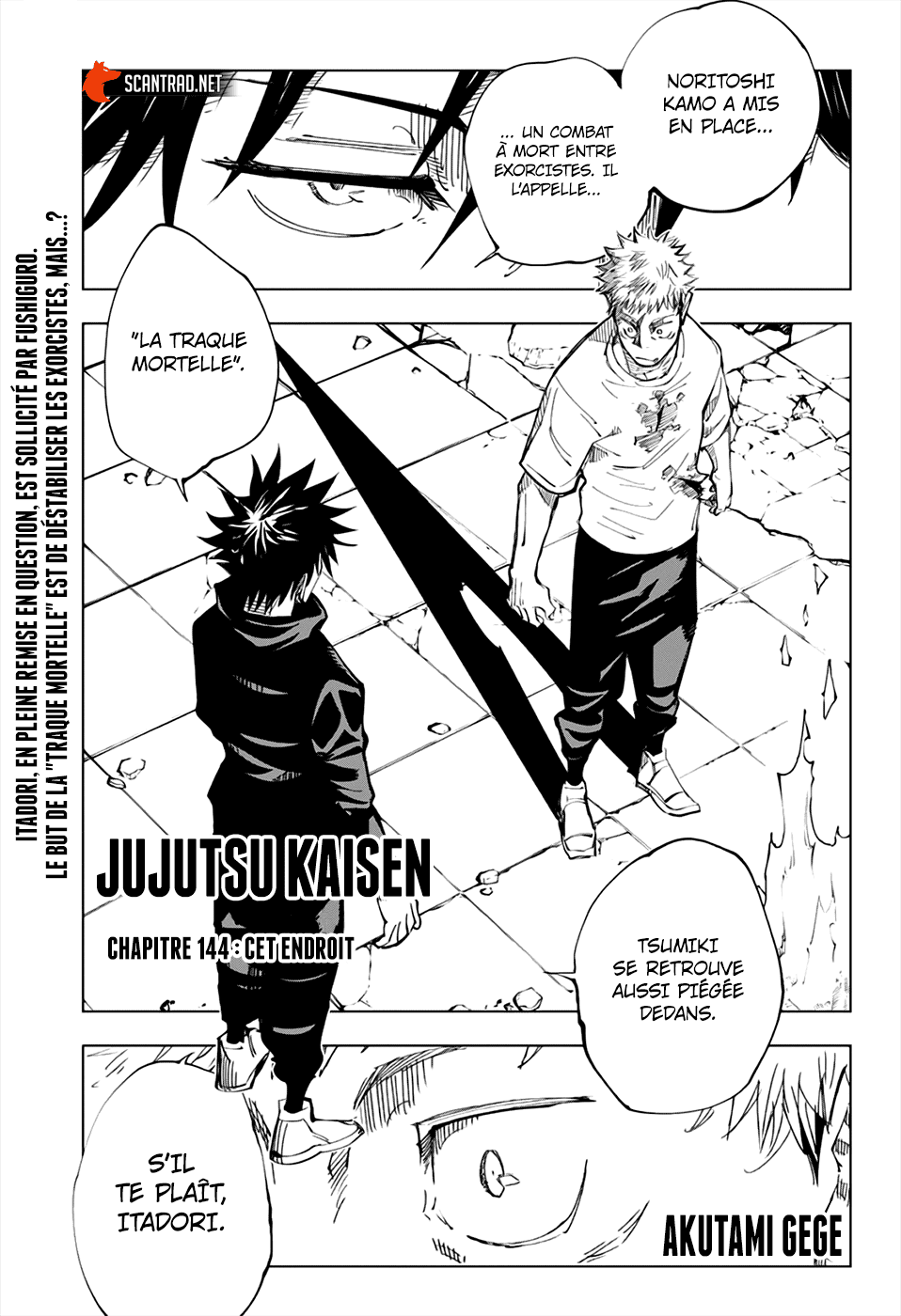  Jujutsu Kaisen Français - Jujutsu Kaisen 144 Cet endroit - 1