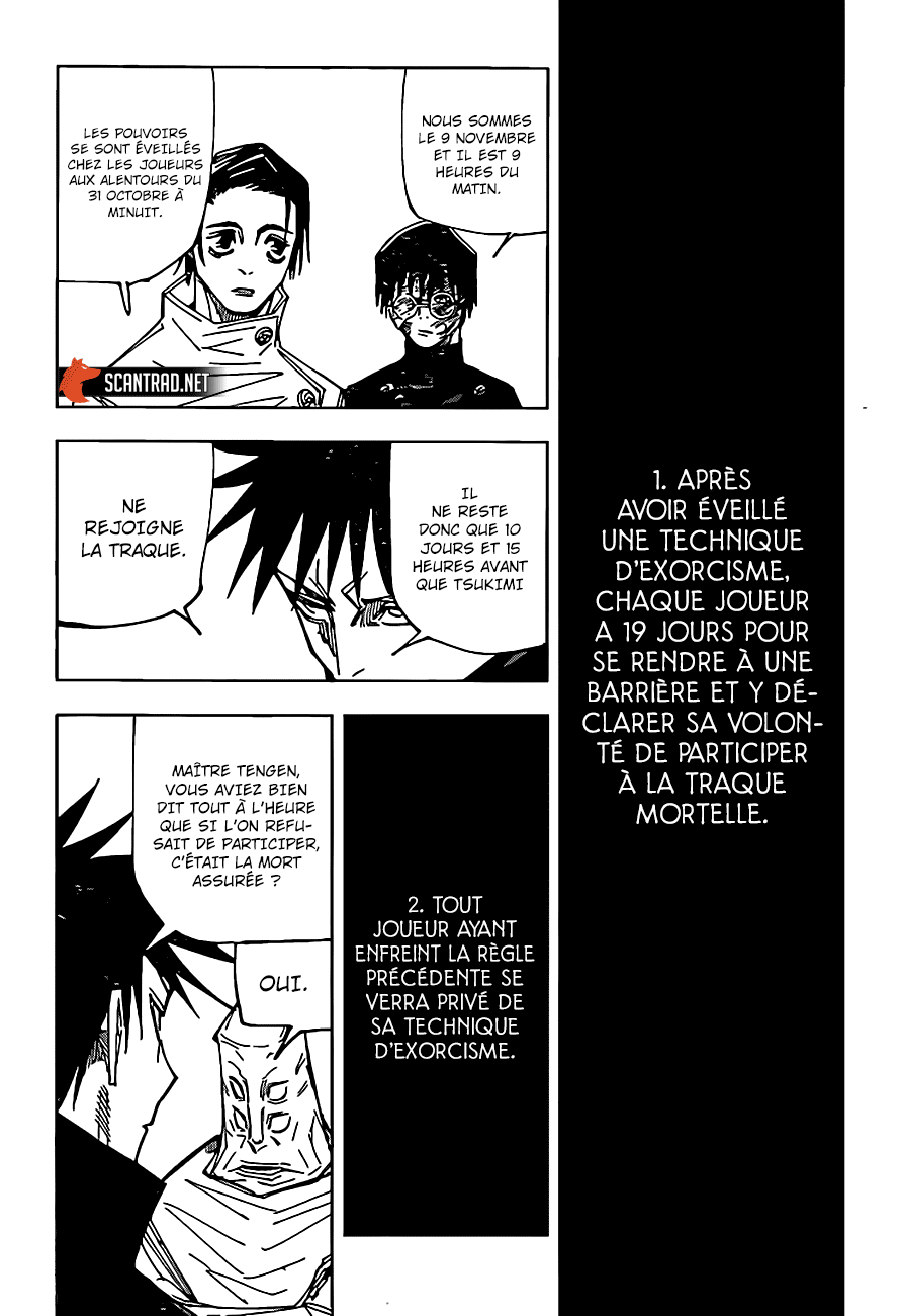  Jujutsu Kaisen Français - Jujutsu Kaisen 146 À propos de la traque mortelle - 4