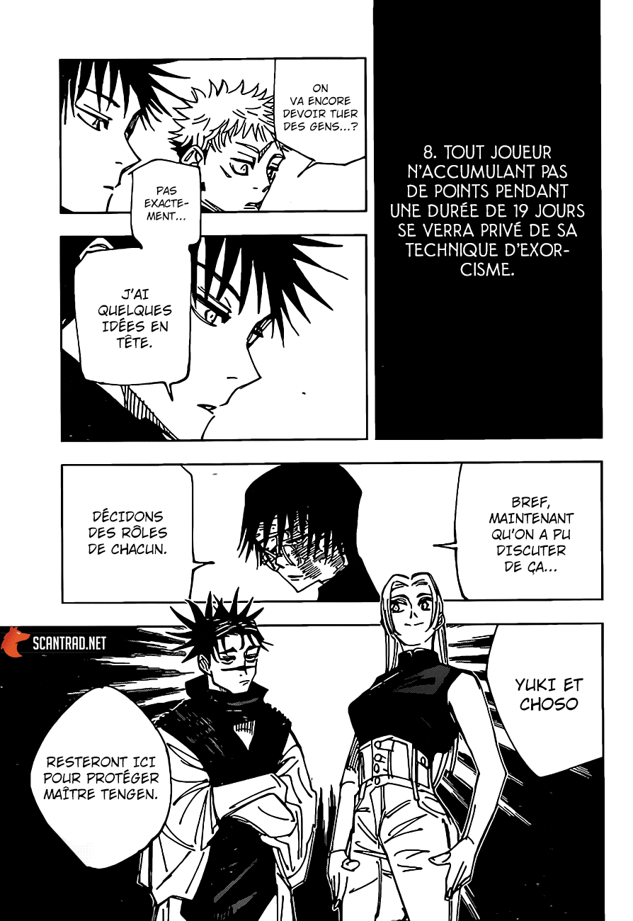  Jujutsu Kaisen Français - Jujutsu Kaisen 146 À propos de la traque mortelle - 9