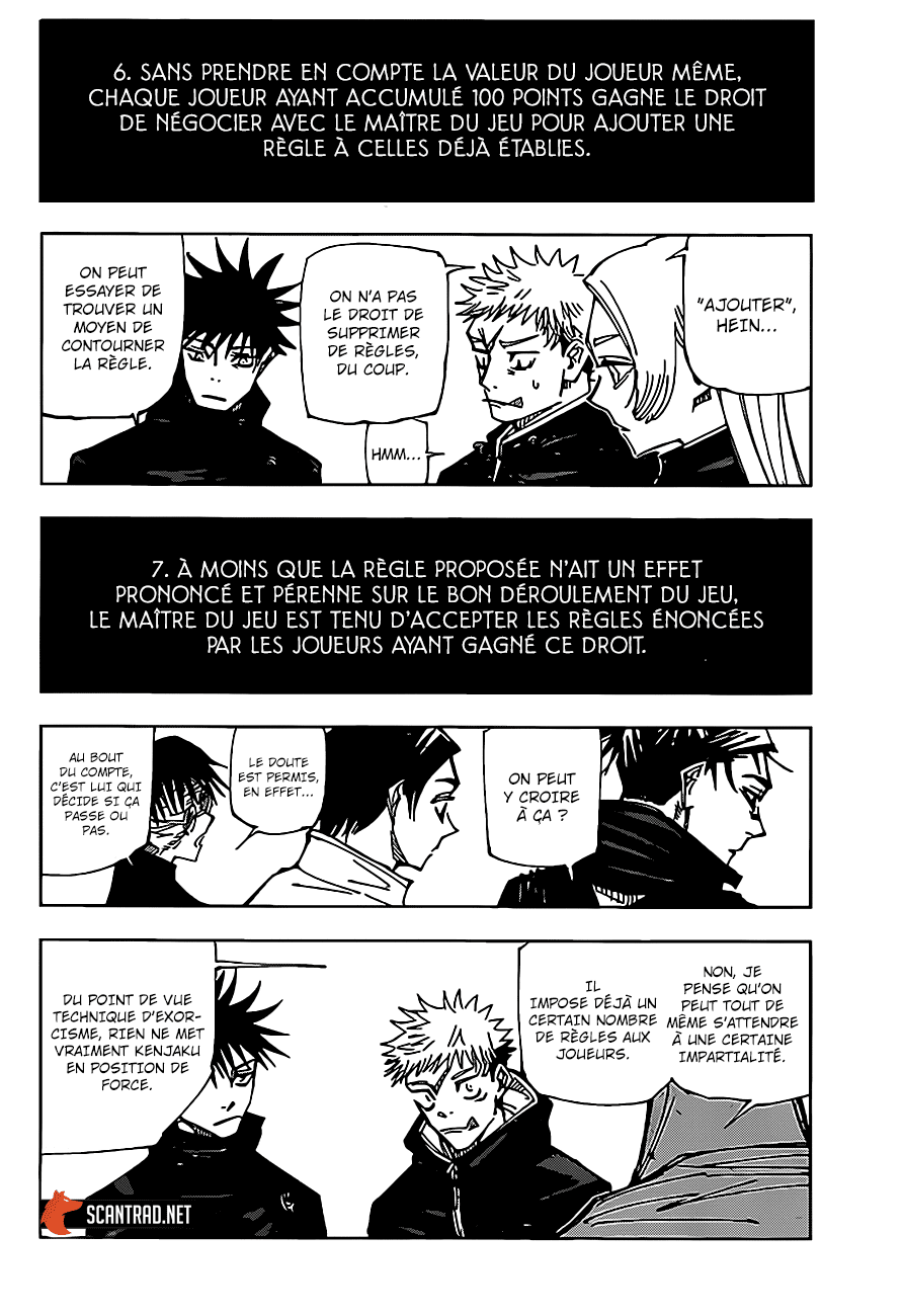  Jujutsu Kaisen Français - Jujutsu Kaisen 146 À propos de la traque mortelle - 8