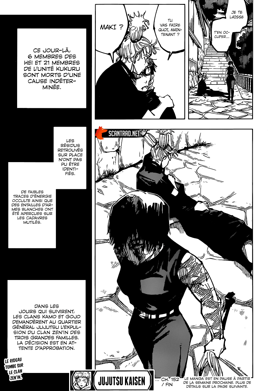  Jujutsu Kaisen Français - Jujutsu Kaisen 152 Préparatifs complets -Épilogue- - 9