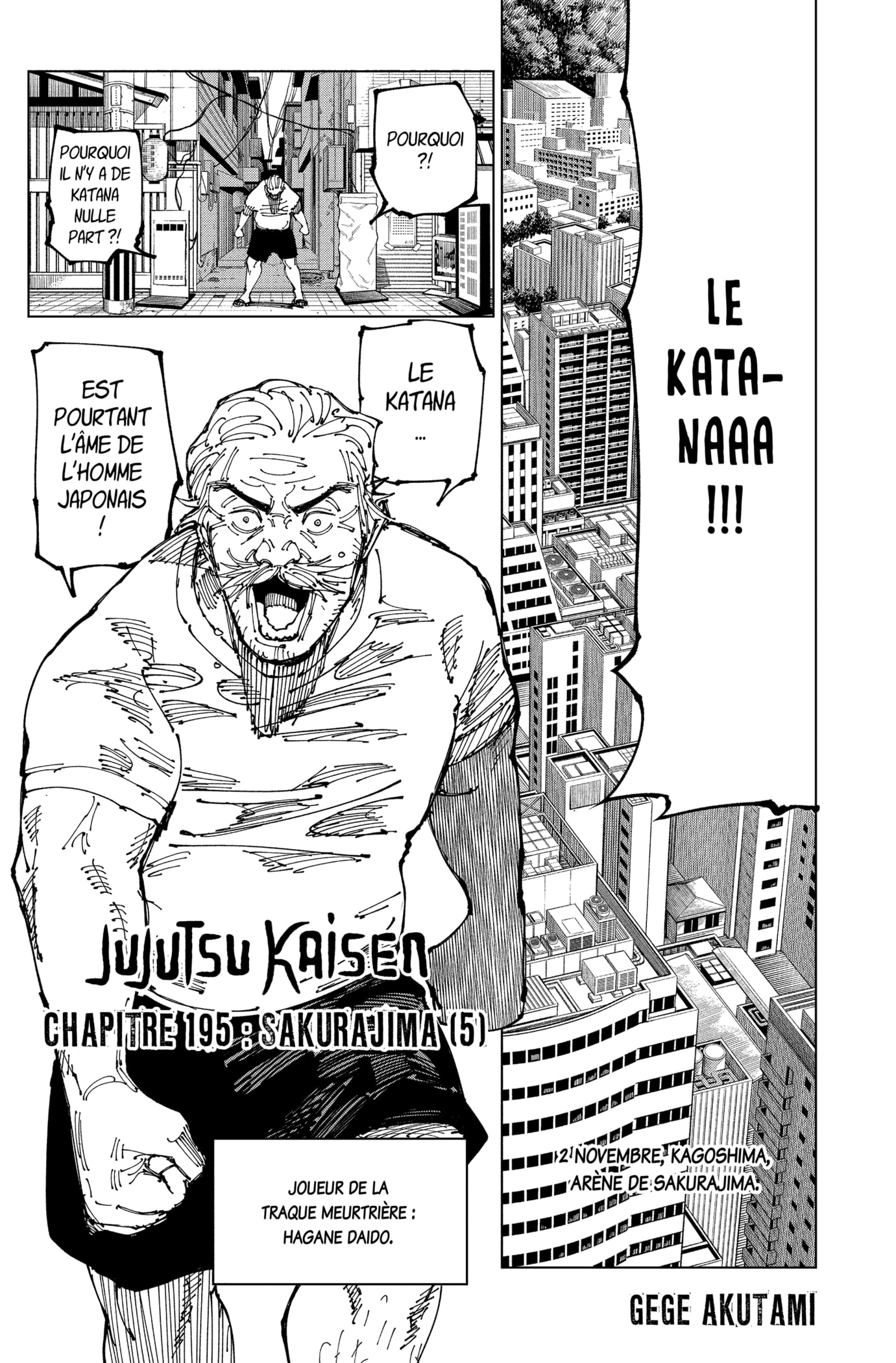  Jujutsu Kaisen Français - Jujutsu Kaisen 195 Sakurajima Colony (5) - 1