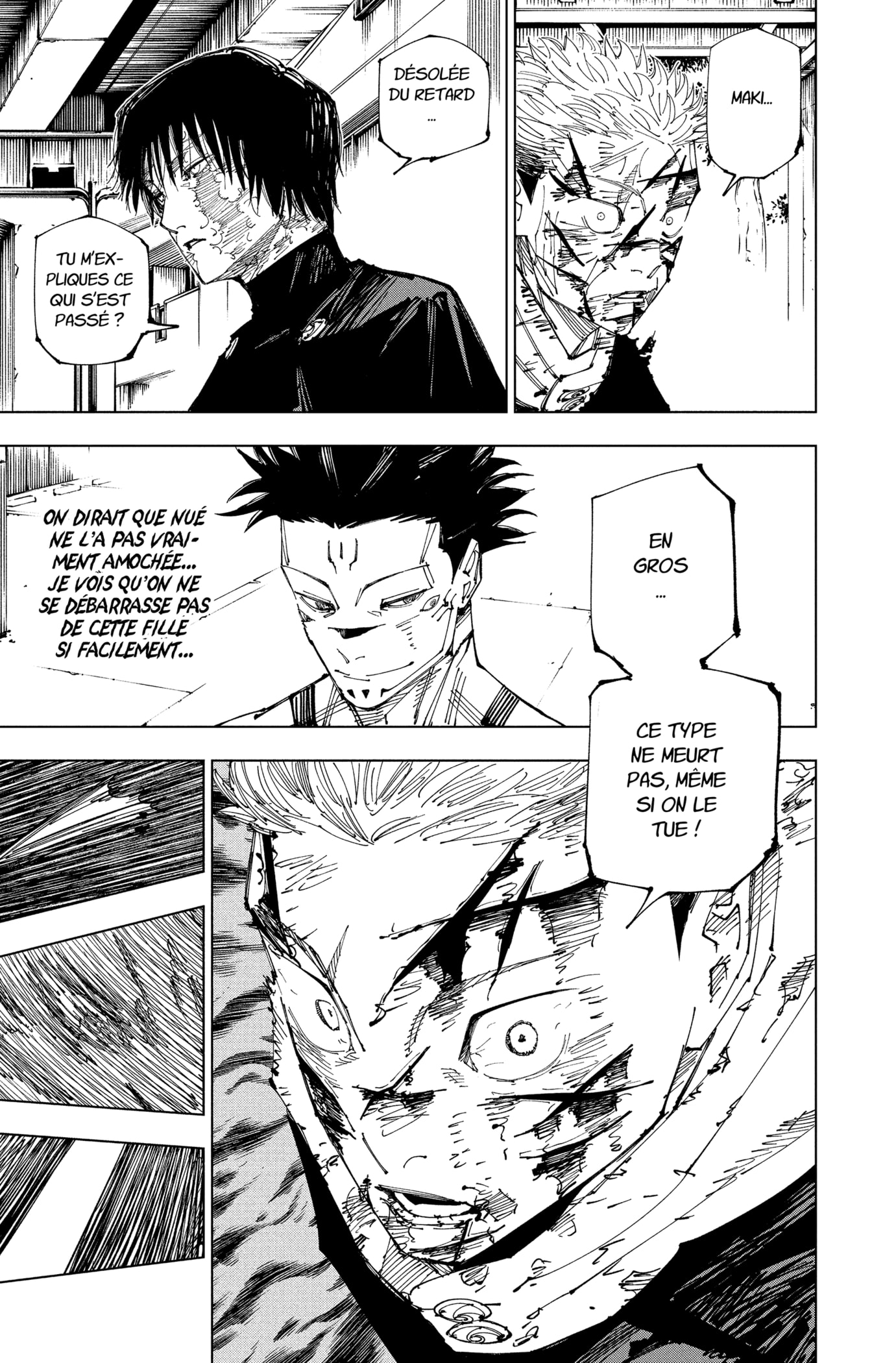  Jujutsu Kaisen Français - Jujutsu Kaisen 215 Naissance de la matrice (7) - 6