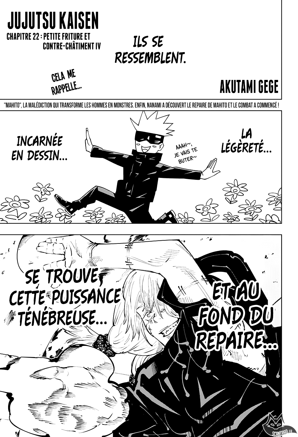  Jujutsu Kaisen Français - Jujutsu Kaisen 22 Petite friture et contre châtiment – IV - 1