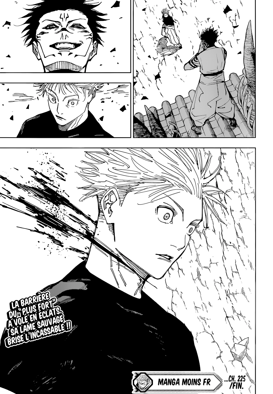  Jujutsu Kaisen Français - Jujutsu Kaisen 225 La bataille du No man's land de Shinjuku ③ - 17