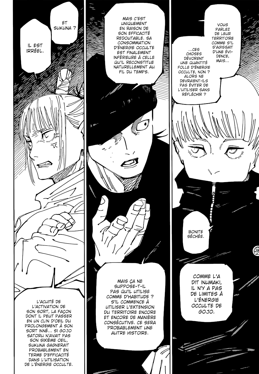  Jujutsu Kaisen Français - Jujutsu Kaisen 225 La bataille du No man's land de Shinjuku ③ - 10