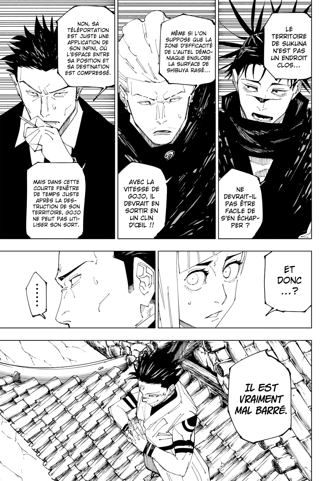  Jujutsu Kaisen Français - Jujutsu Kaisen 226 La bataille du No Man's Land de Shinjuku ➃ - 3