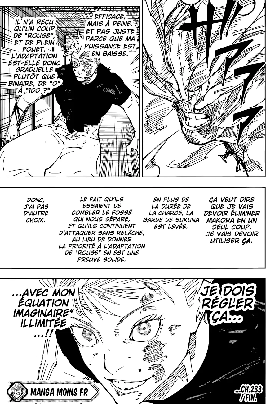  Jujutsu Kaisen Français - Jujutsu Kaisen 233 La bataille du No man's land de Shinjuku ⑪ - 18