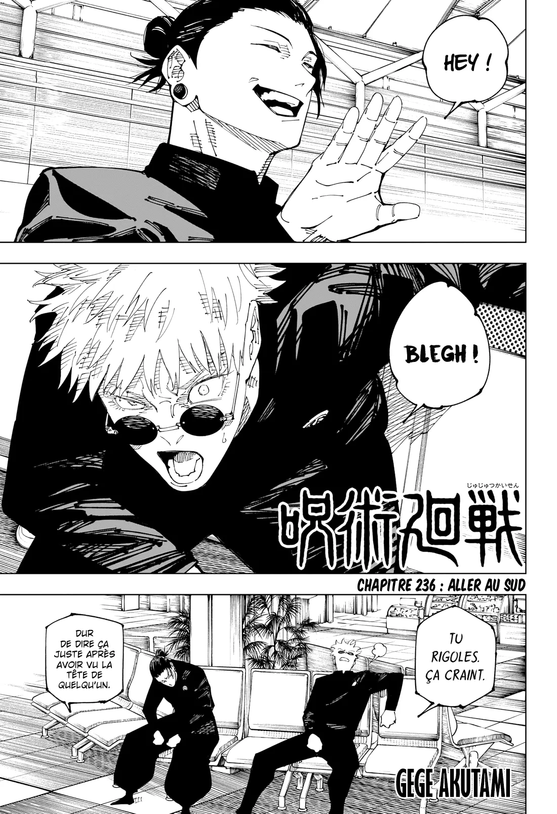  Jujutsu Kaisen Français - Jujutsu Kaisen 236 Aller au sud - 1