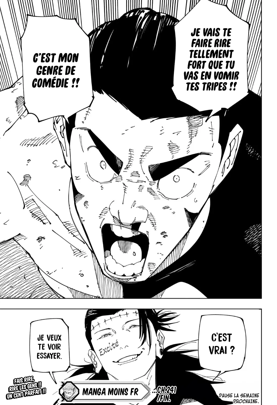  Jujutsu Kaisen Français - Jujutsu Kaisen 241 Idiot de survivant !! ~Passe à autre chose~ - 19