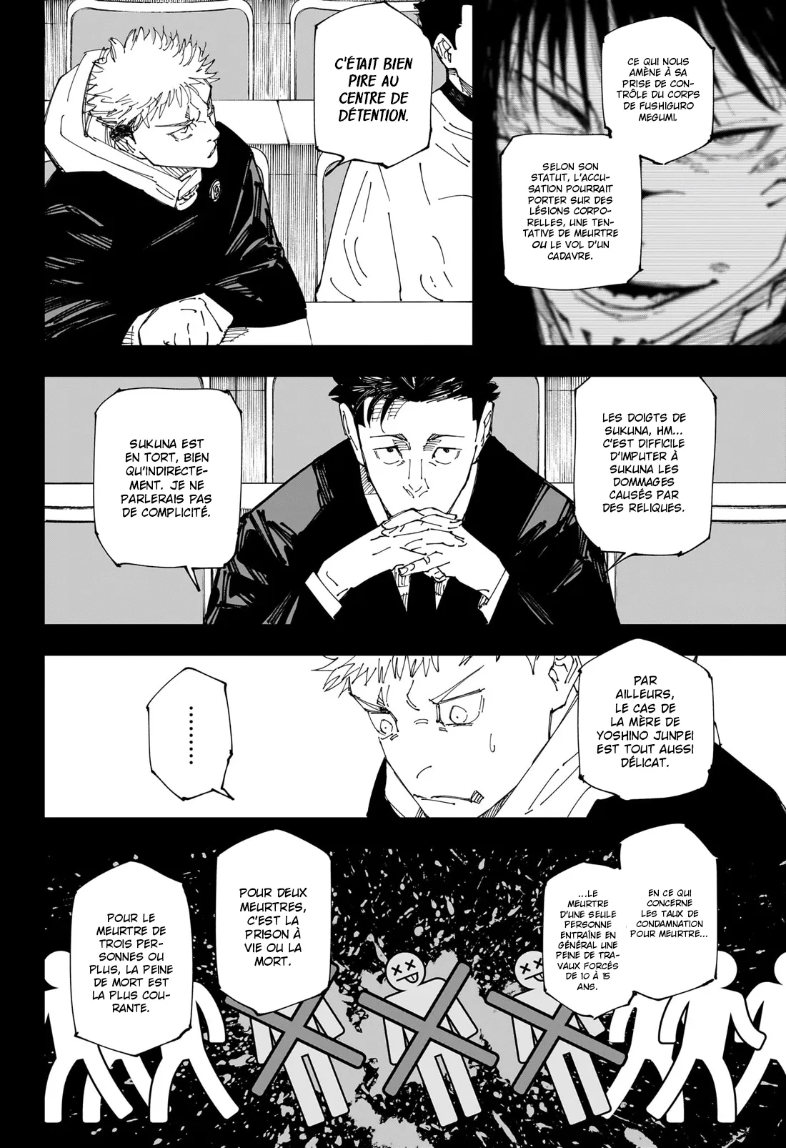  Jujutsu Kaisen Français - Jujutsu Kaisen 244 La bataille du No man's land de Shinjuku ⑯ - 6