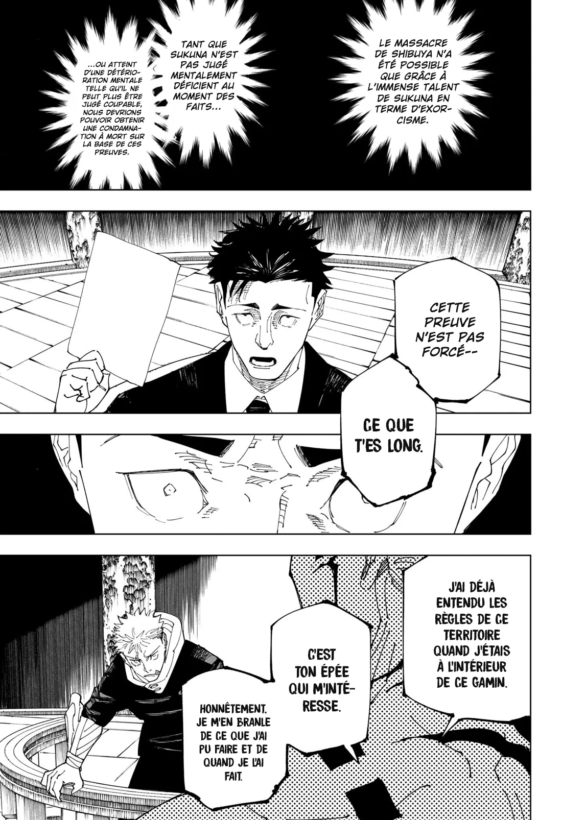  Jujutsu Kaisen Français - Jujutsu Kaisen 245 La bataille du No man's land de Shinjuku ⑰ - 13