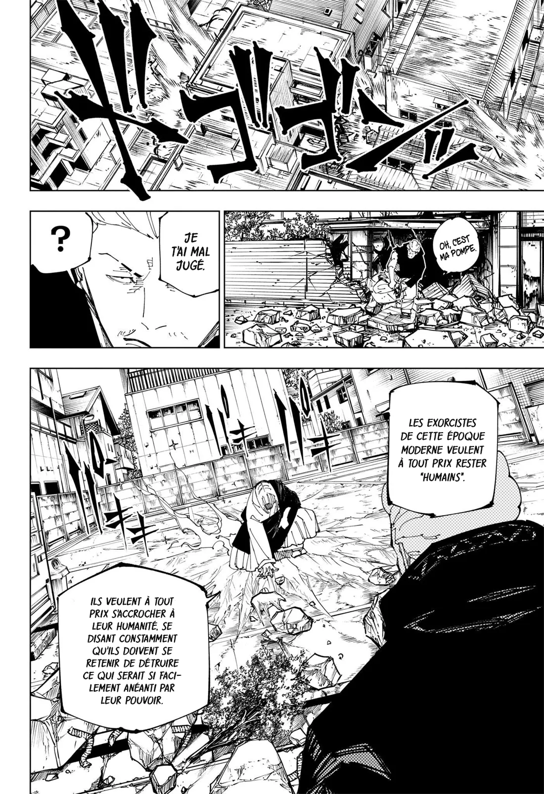  Jujutsu Kaisen Français - Jujutsu Kaisen 245 La bataille du No man's land de Shinjuku ⑰ - 8