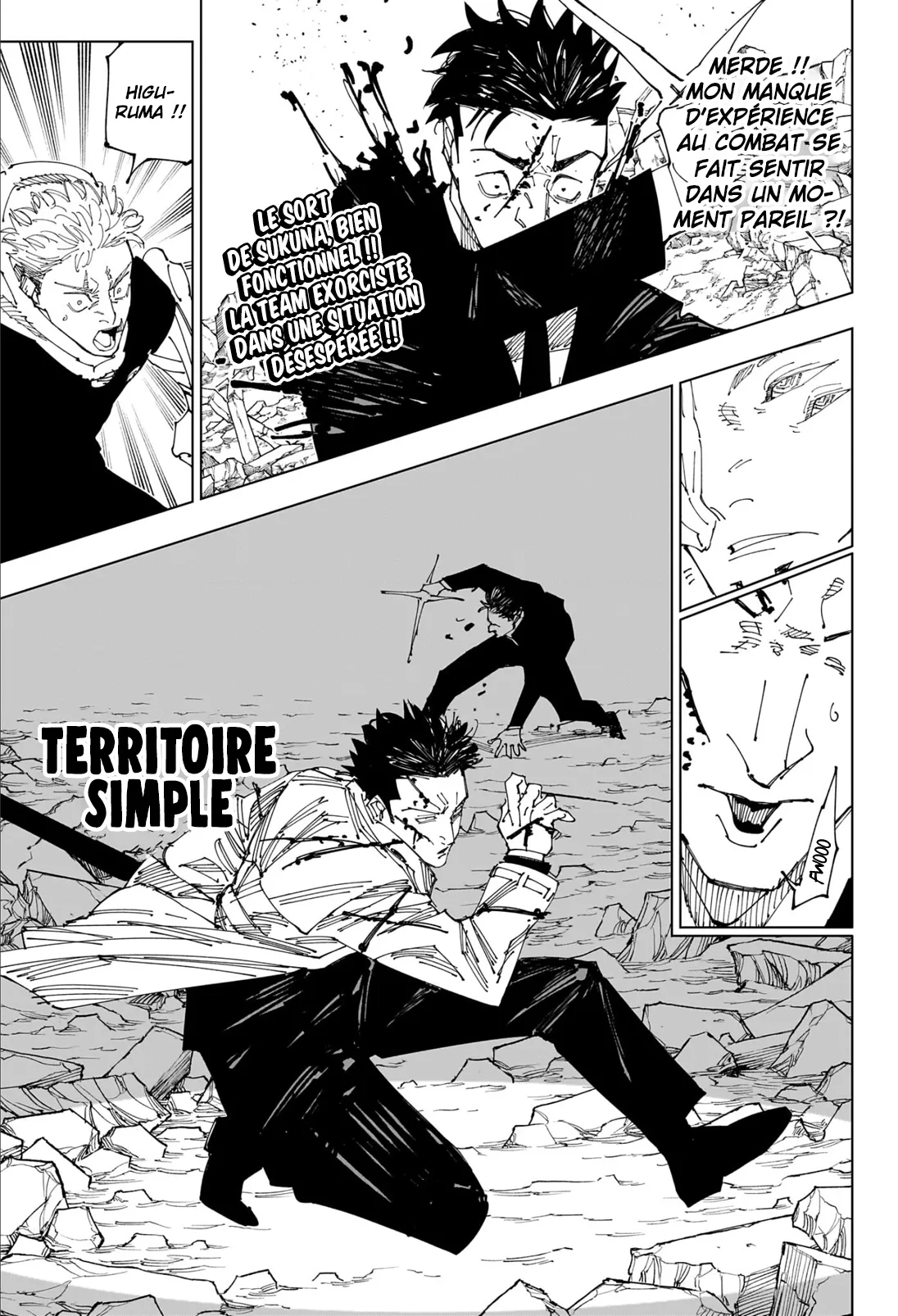  Jujutsu Kaisen Français - Jujutsu Kaisen 246 La bataille du No man's land de Shinjuku ⑱ - 2