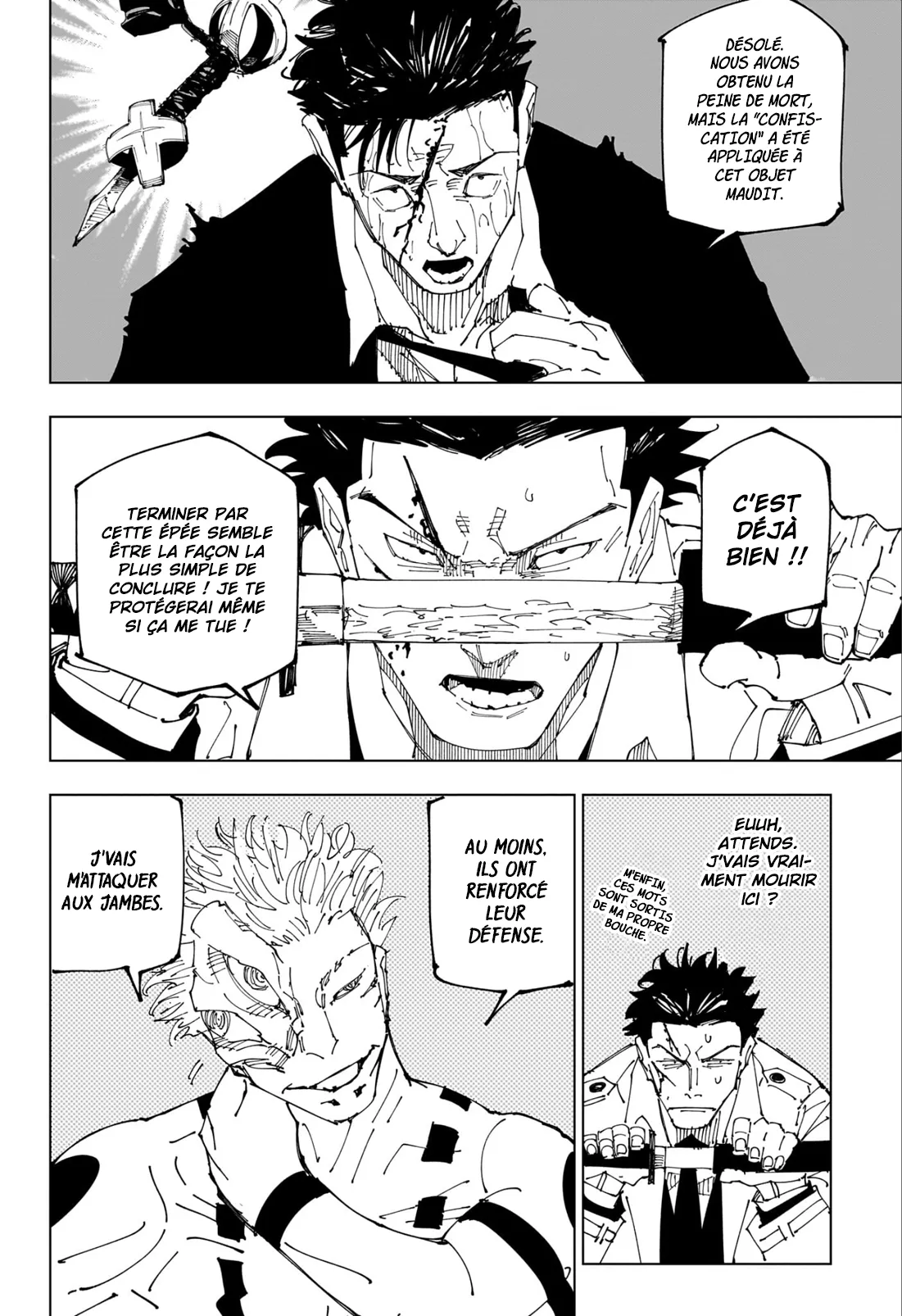  Jujutsu Kaisen Français - Jujutsu Kaisen 246 La bataille du No man's land de Shinjuku ⑱ - 5