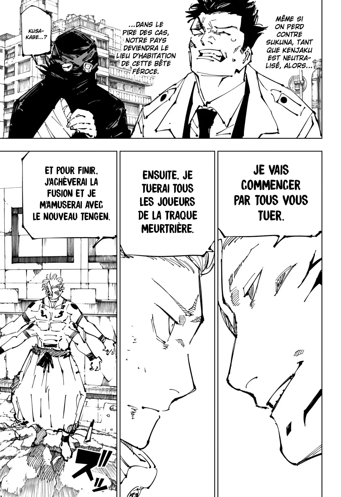  Jujutsu Kaisen Français - Jujutsu Kaisen 248 La bataille du No man's land de Shinjuku ⑳ - 15