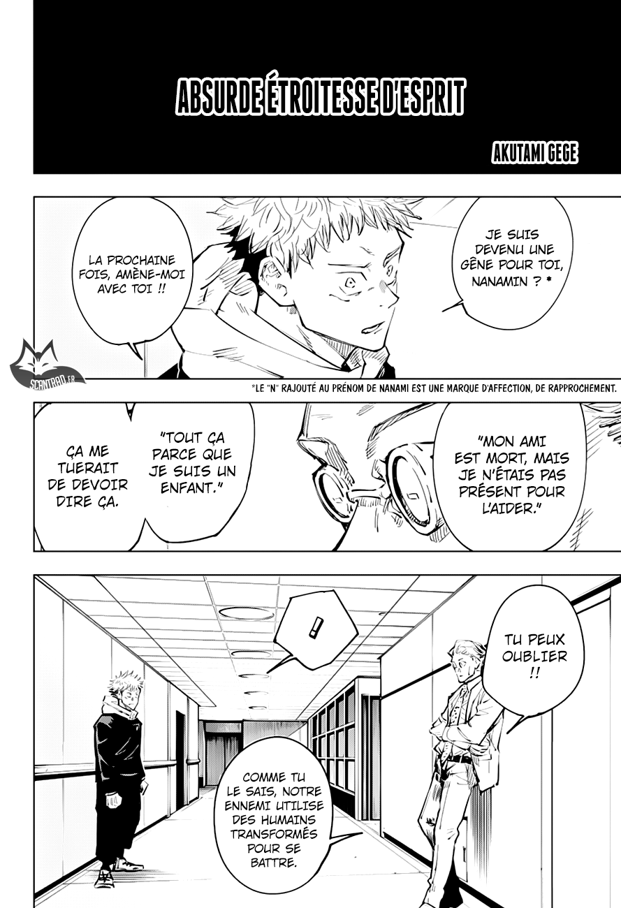  Jujutsu Kaisen Français - Jujutsu Kaisen 25 Absurde étroitesse d'esprit - 2