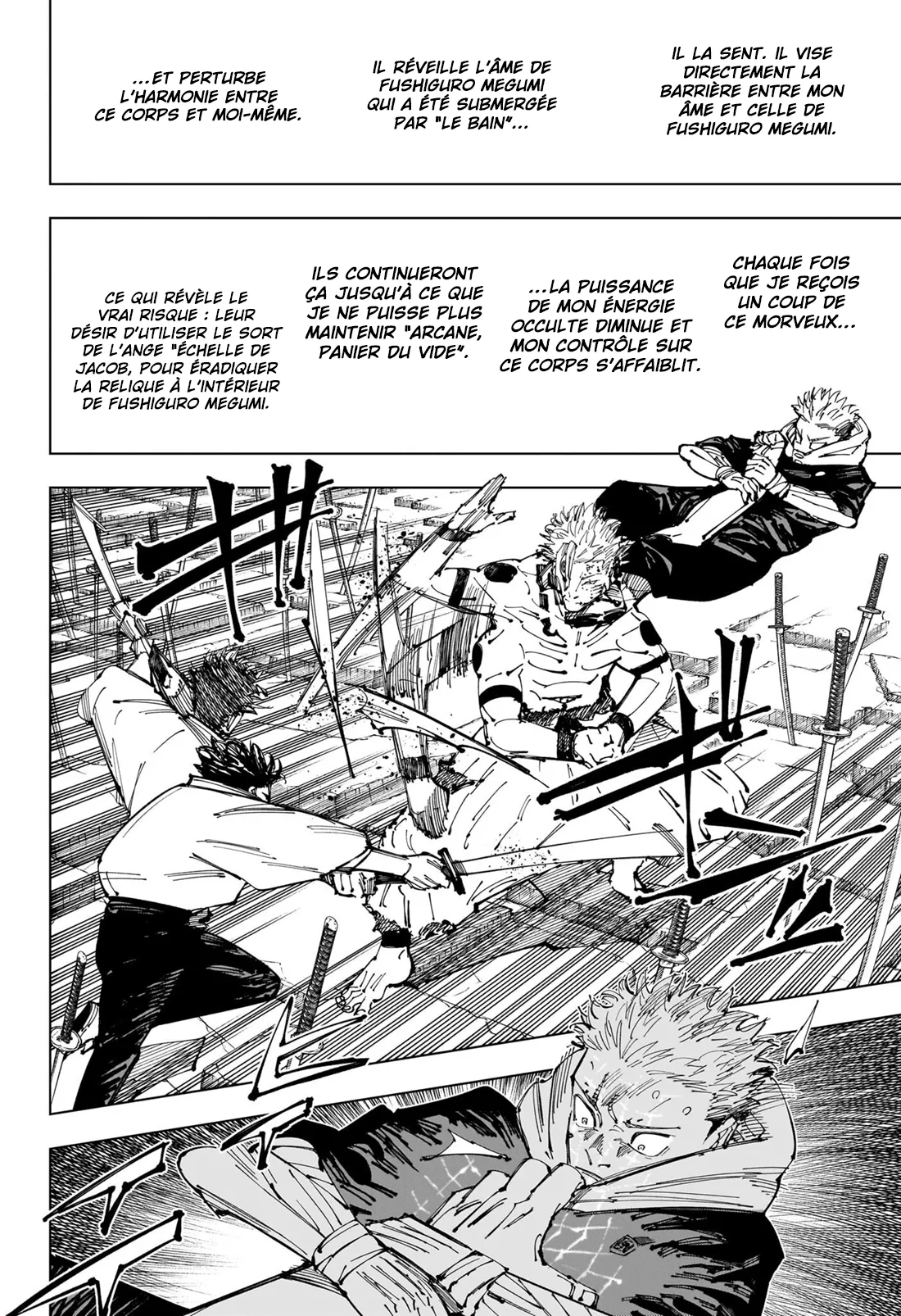  Jujutsu Kaisen Français - Jujutsu Kaisen 250 La bataille du No man's land de Shinjuku ㉒ - 8