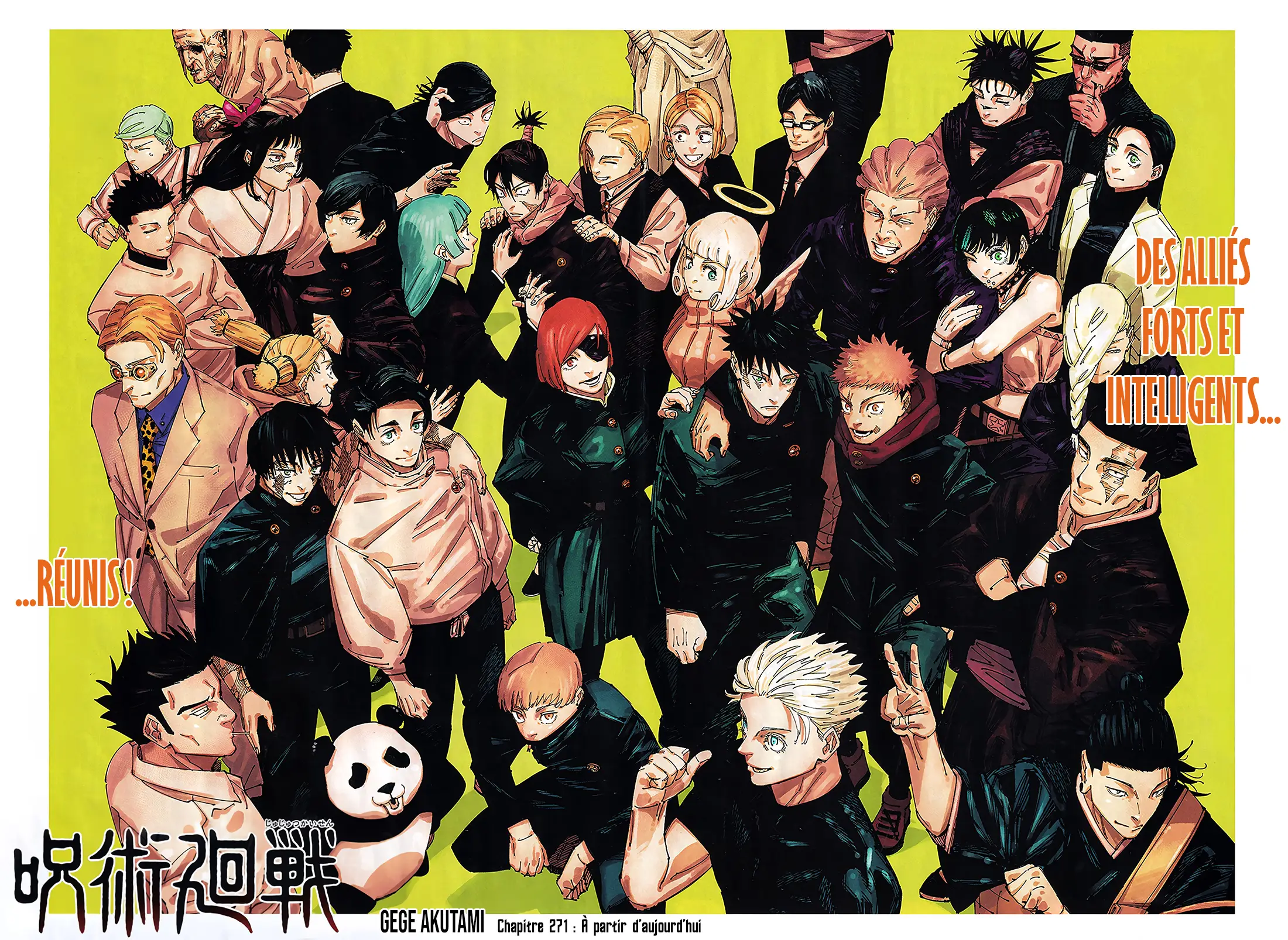  Jujutsu Kaisen Français - Jujutsu Kaisen 271 À partir d'aujourd'hui - 1