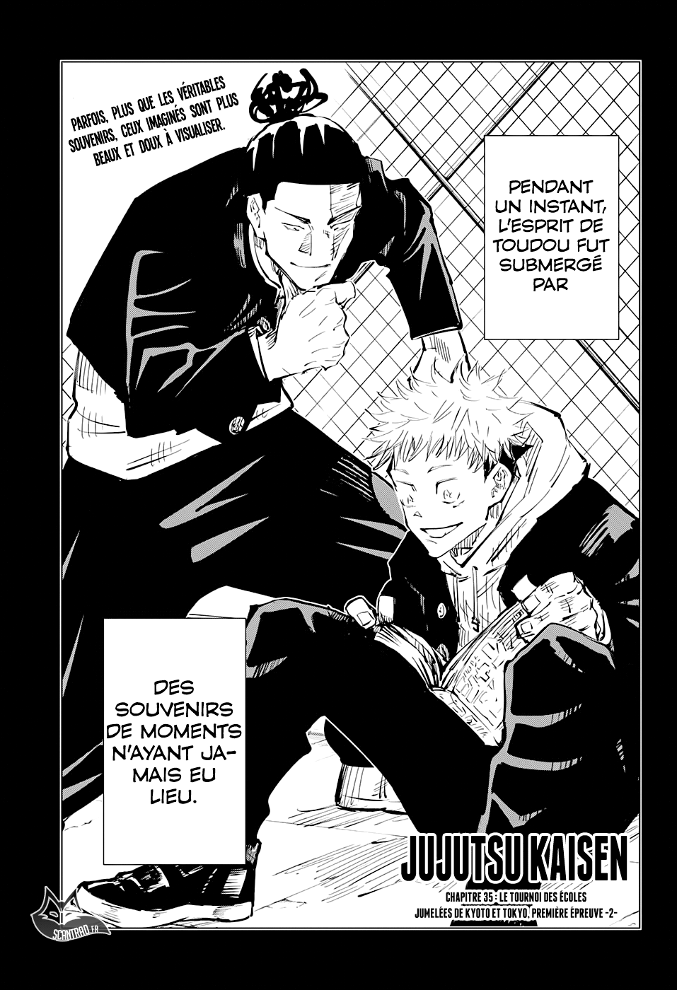  Jujutsu Kaisen Français - Jujutsu Kaisen 35 Le tournoi des écoles jumelées de Kyoto et Tokyo, 1ère épreuve (2) - 3