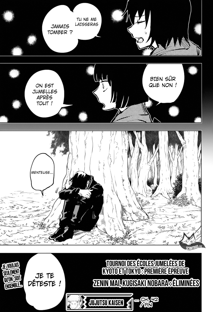  Jujutsu Kaisen Français - Jujutsu Kaisen 42 Le tournoi des écoles jumelées de Kyoto et Tokyo, première épreuve (9) - 19